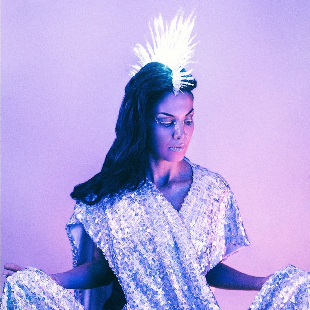Custom-made LED mohawk cosplay halloween